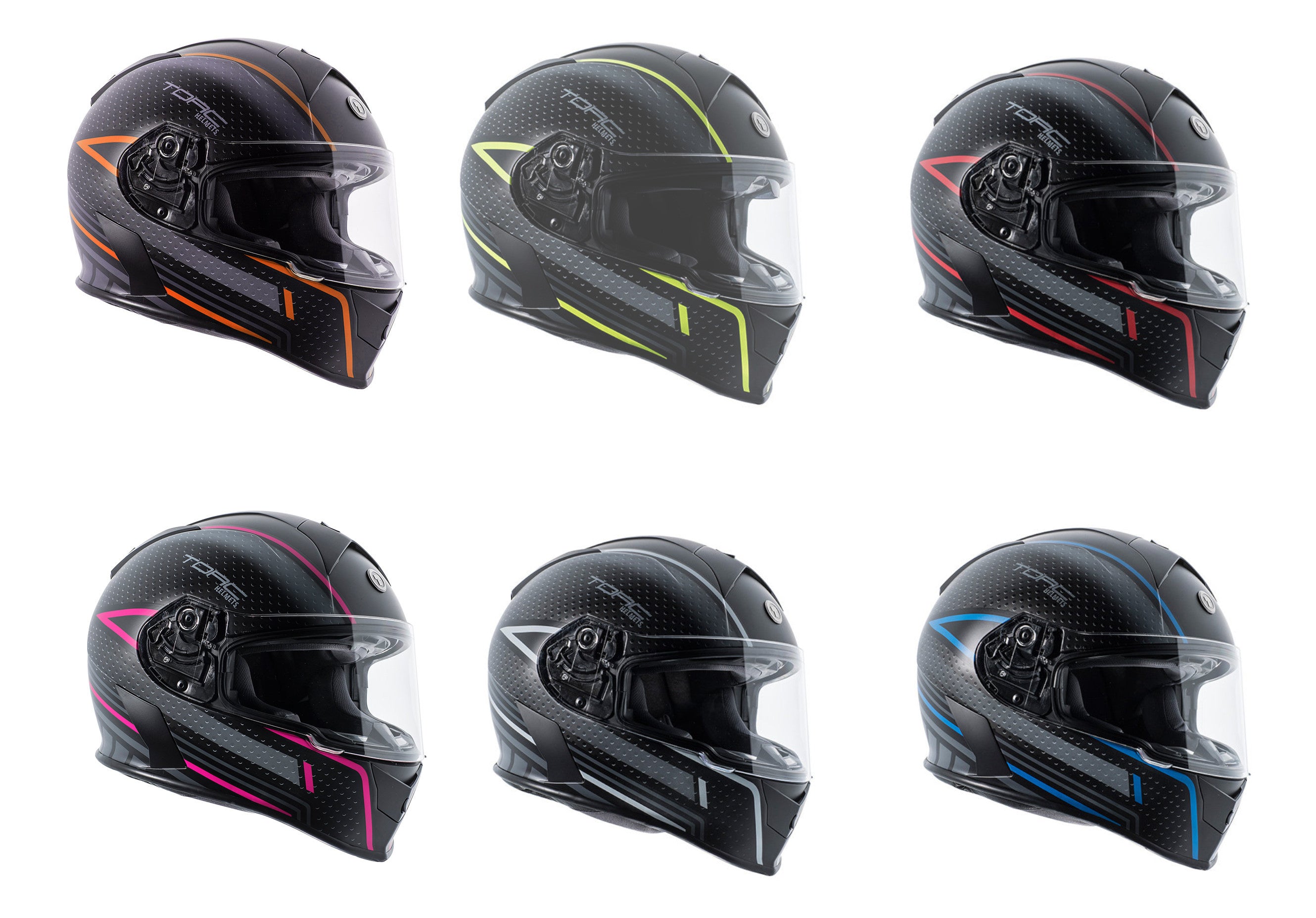 TORC T-14B Scramble Full Face Bluetooth Motorcycle Helmet (XS - 2XL)