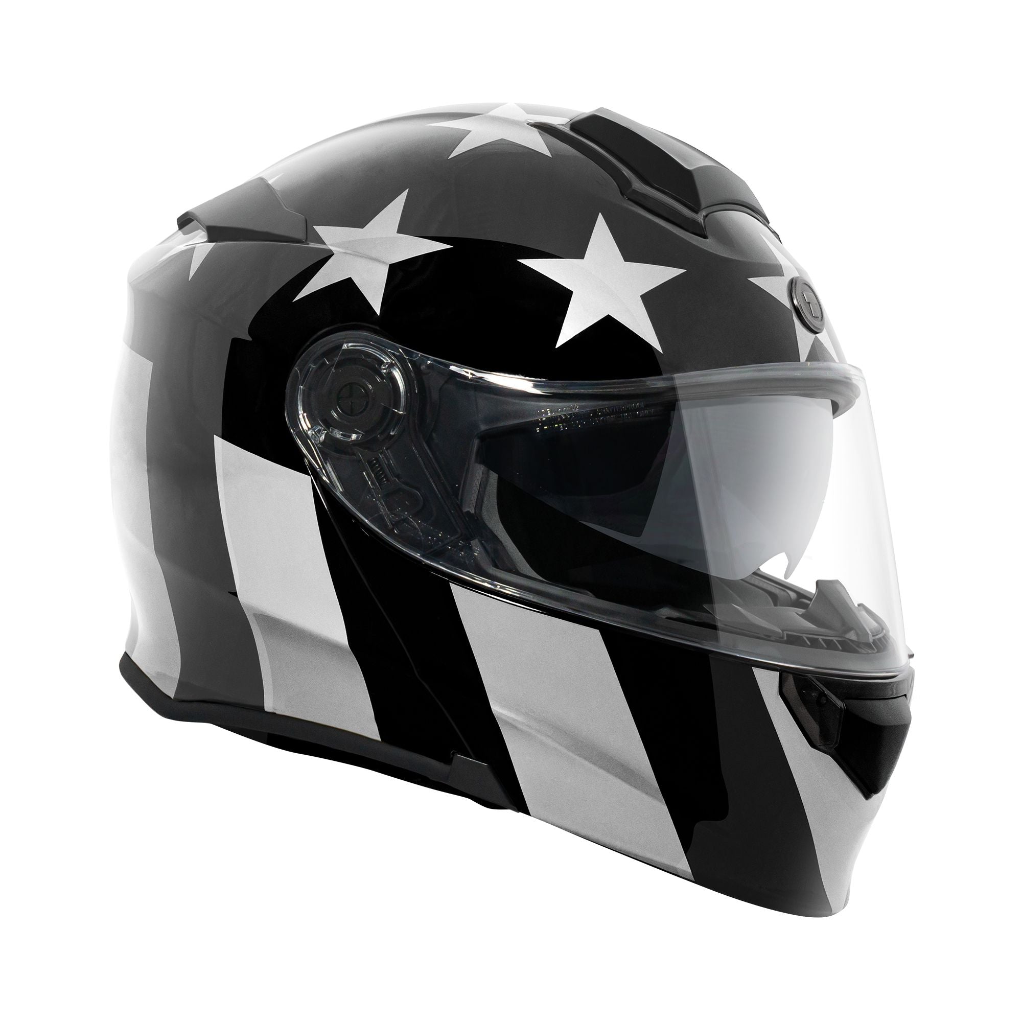 TORC T-28 Silverstar Bluetooth Modular Motorcycle Helmet