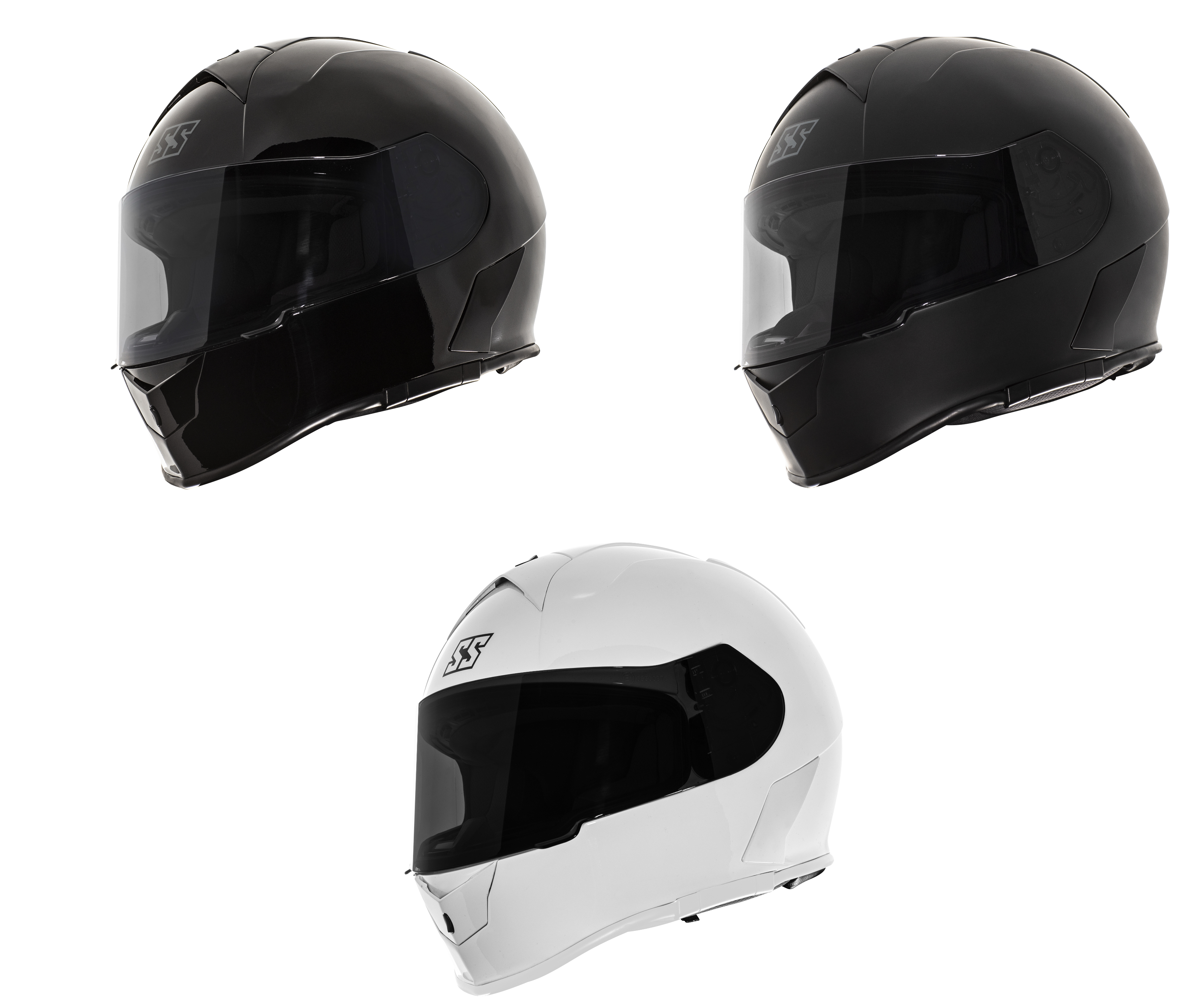 Speed & Strength SS900 Solid Full Face Motorcycle Helmet (3 Colors)