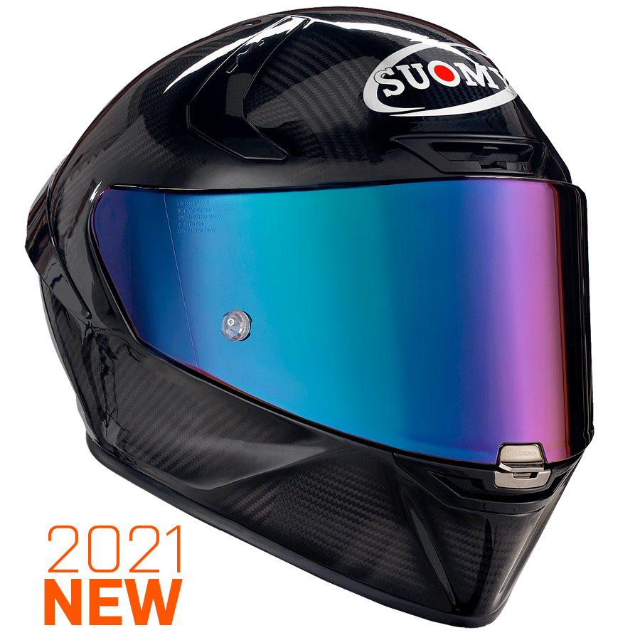 SUOMY SR-GP Carbon Glossy Motorcycle Street Helmet (XS-2XL)