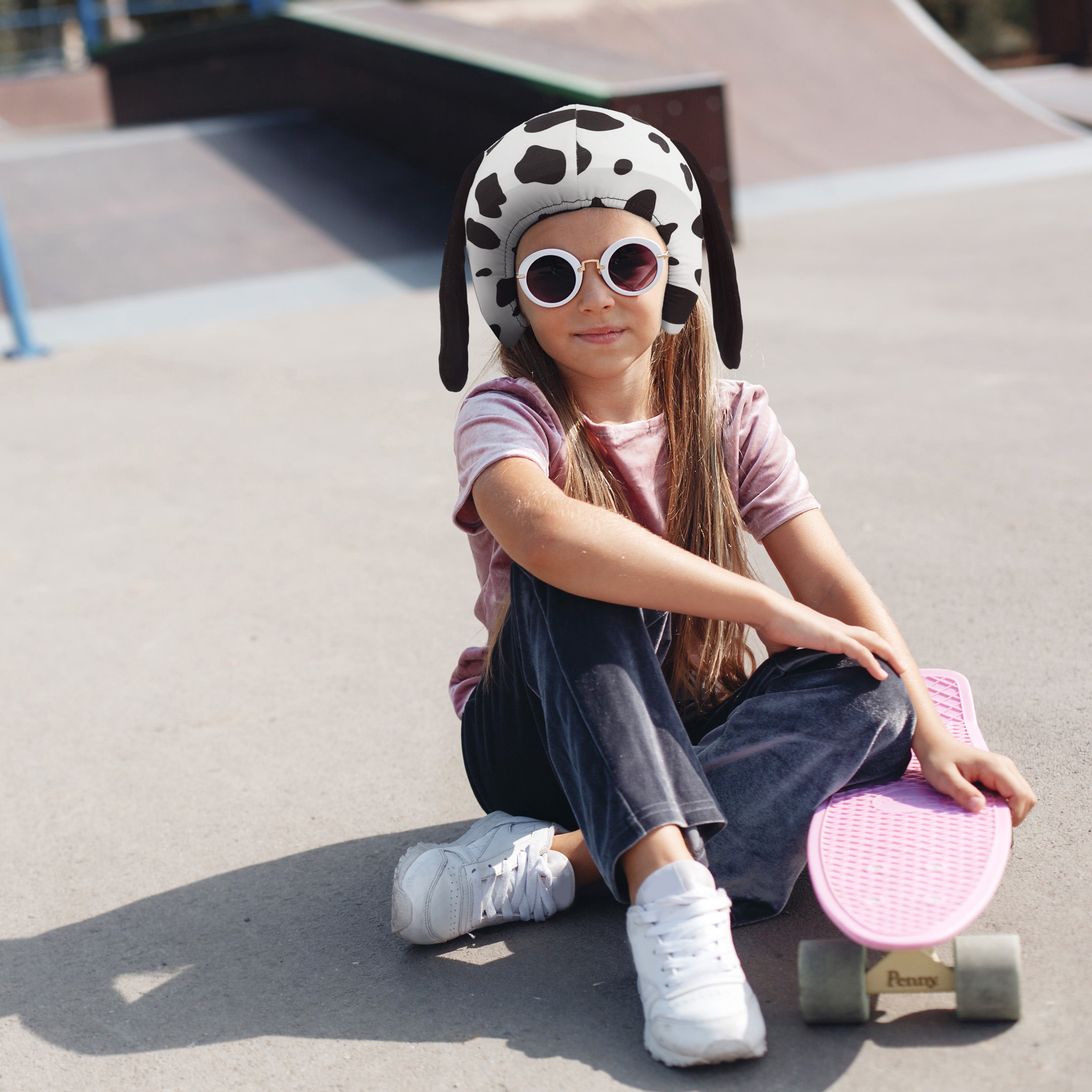 Coolcasc Dalmatian Helmet Cover