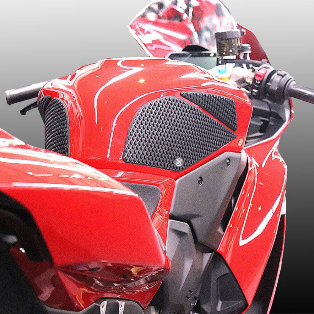 Techspec 62-1532-SS Snake Skin Tank Grips (Ducati Panigale V2 2025+)