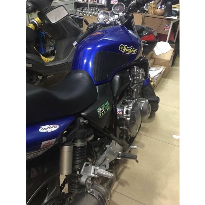 Techspec 62-2007-SS Snake Skin Tank Grips (Honda CB400 2000-2015)