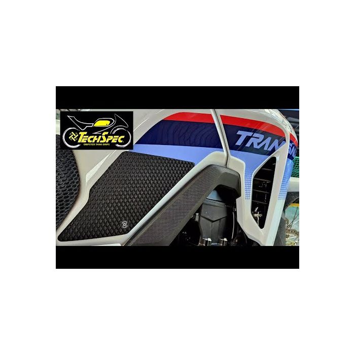 Techspec 62-2040-SS Snake Skin Tank Grips (Honda Transalp 2023+)