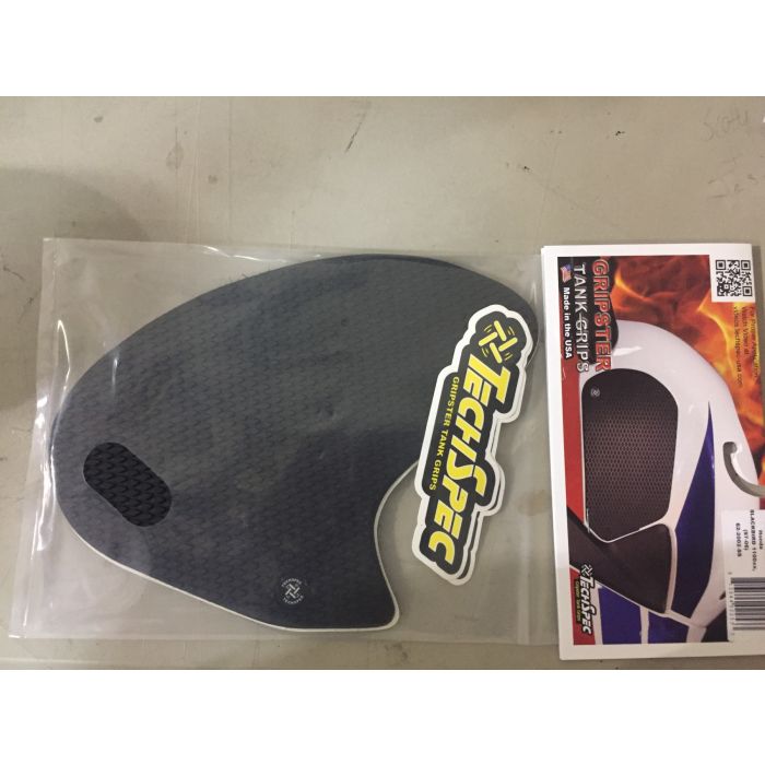 Techspec 62-2002-SS Snake Skin Tank Grips (Honda Blackbird 1100XX 1997-2006)