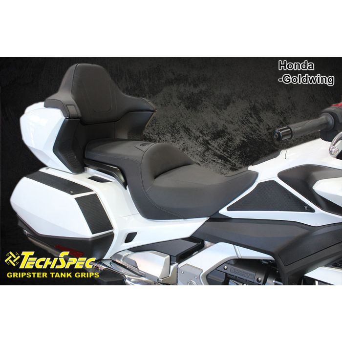 Techspec 62-2028-SS Snake Skin Tank Grips (Honda Gold Wing 2018+)