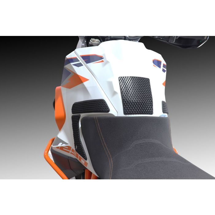 Techspec 62-4522-SS Snake Skin Tank Grips (KTM 1290 Super Adventure R/S 2021+)