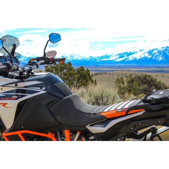 Techspec 62-4501-SS Snake Skin Tank Grips (KTM 1090 Adventure 2013-2020 / KTM 1190 Adventure 2013-2020 / KTM 1290 Super Adventure 2015-2020)