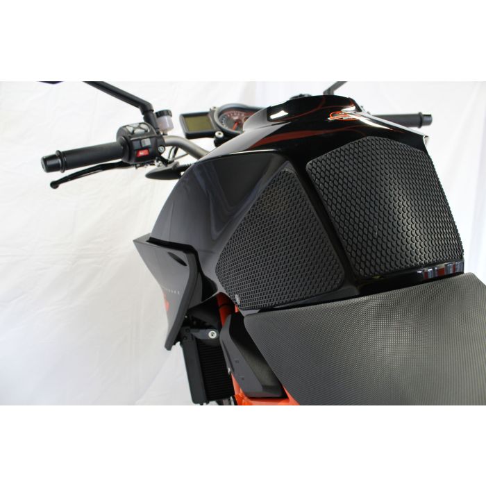 Techspec 62-4503-SS Snake Skin Tank Grips (KTM Super Duke 1290 2014-2019)