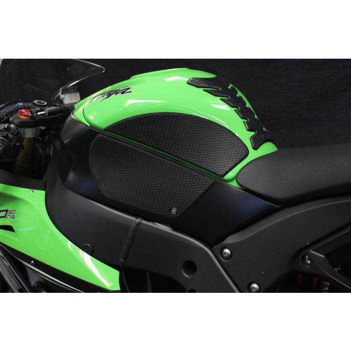 Techspec 62-2502-SS Snake Skin Tank Grips (Kawasaki ZX10 2011-2015)