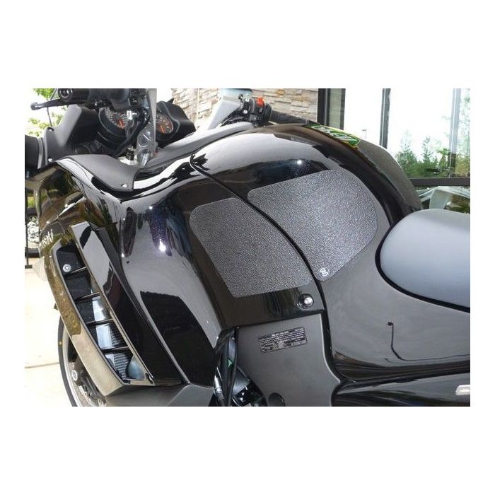 Techspec 62-0037-SS Snake Skin Tank Grips (Kawasaki Concours 14 2007-2009)