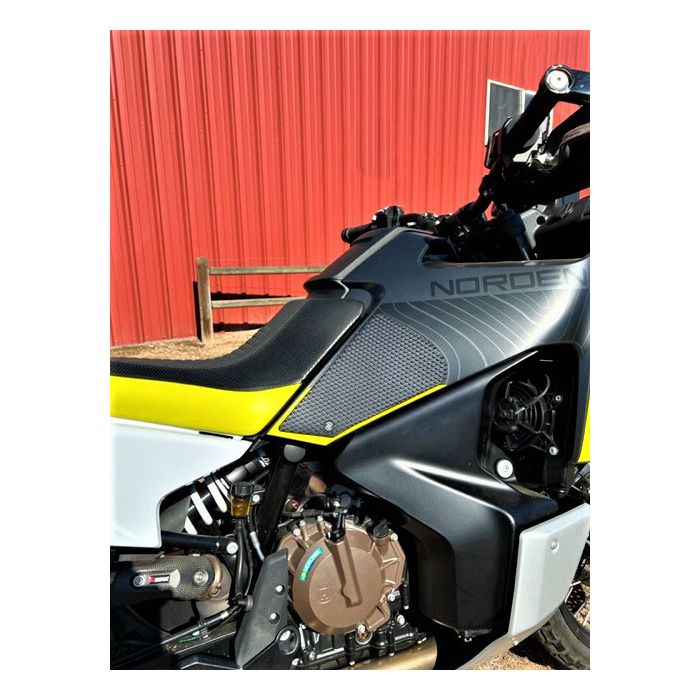 Techspec 62-4700-SS Snake Skin Tank Grips (Husqvarna Norden 2022+)