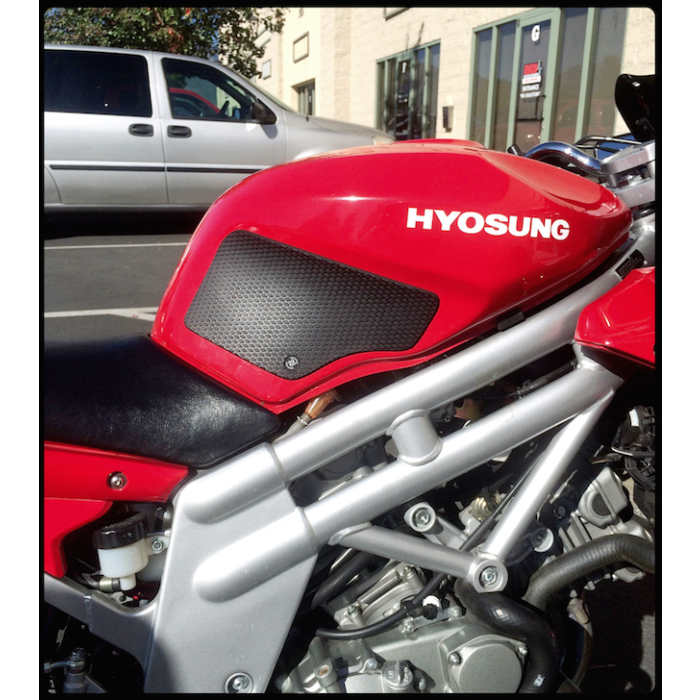 Techspec 62-6002-SS Snake Skin Tank Grips (Hyosung Comet GTR 650 2004+)
