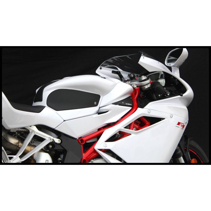 Techspec 62-6502-SS Snake Skin Tank Grips (MV Agusta F4 1000 2010+ / F4 RR 2011+)