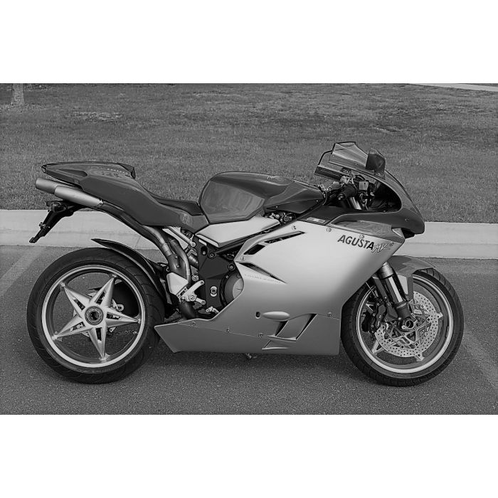 Techspec 62-6503-SS Snake Skin Tank Grips (MV Agusta F4 750 1999-2005 / F4 1000 2004-2009)