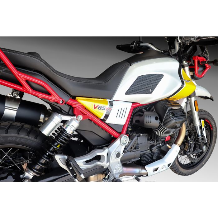 Techspec 62-6032-SS Snake Skin Tank Grips (Moto Guzzi V85TT 2020+)