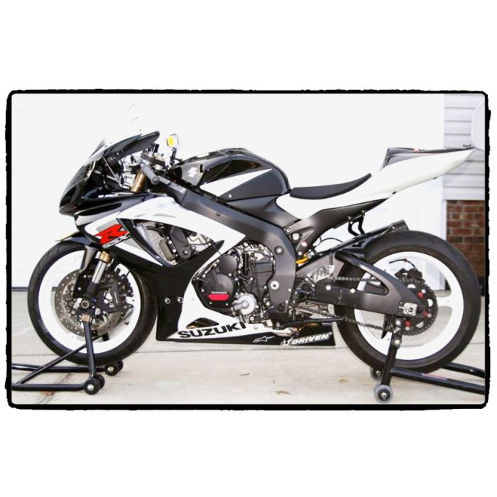 Techspec 62-0031-SS Snake Skin Tank Grips (Suzuki GSXR600/750 2006-2007)