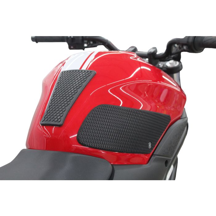 Techspec 62-3015-SS Snake Skin Tank Grips (Suzuki SV650 2016+, Half Tank)