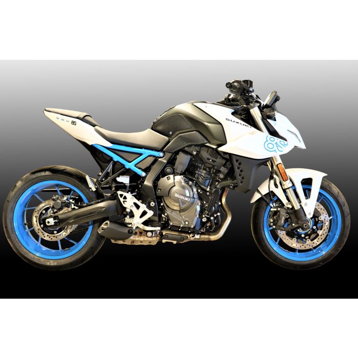 Techspec 62-3007-SS Snake Skin Tank Grips (Suzuki GSX-8S/GSX-8R 2022+)