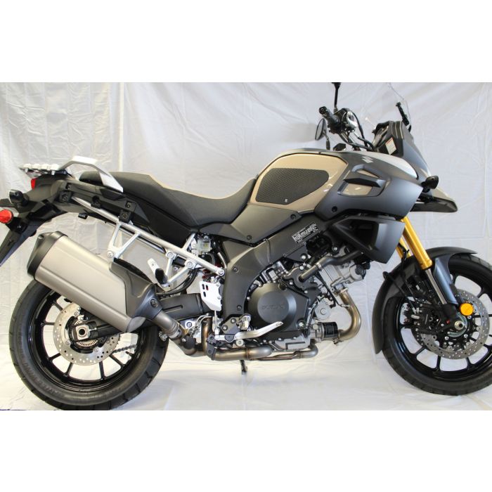 Techspec 62-3010-SS Snake Skin Tank Grips (Suzuki V-Strom 1000 2014-2019)
