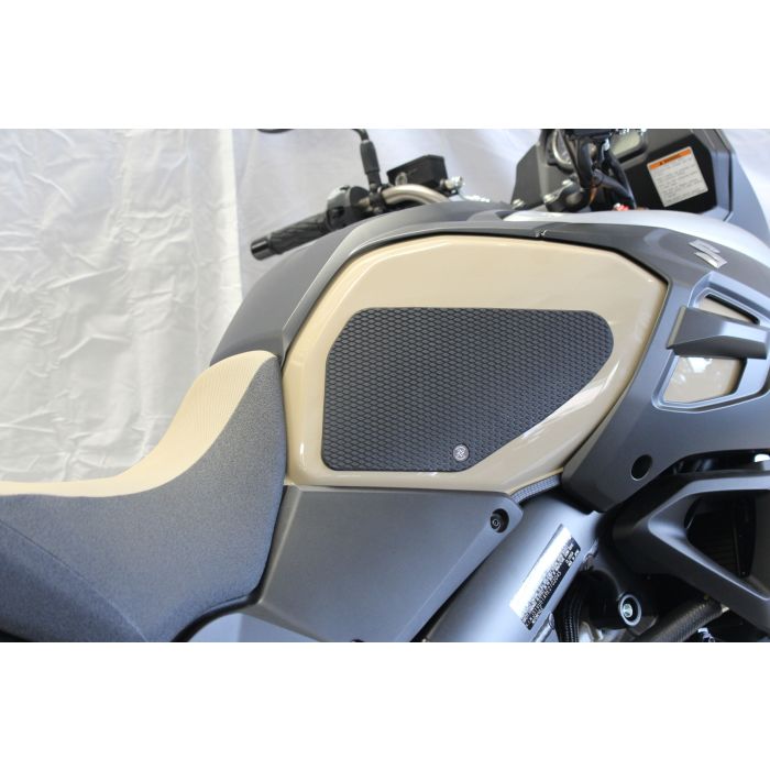 Techspec 62-3010-SS Snake Skin Tank Grips (Suzuki V-Strom 1000 2014-2019)