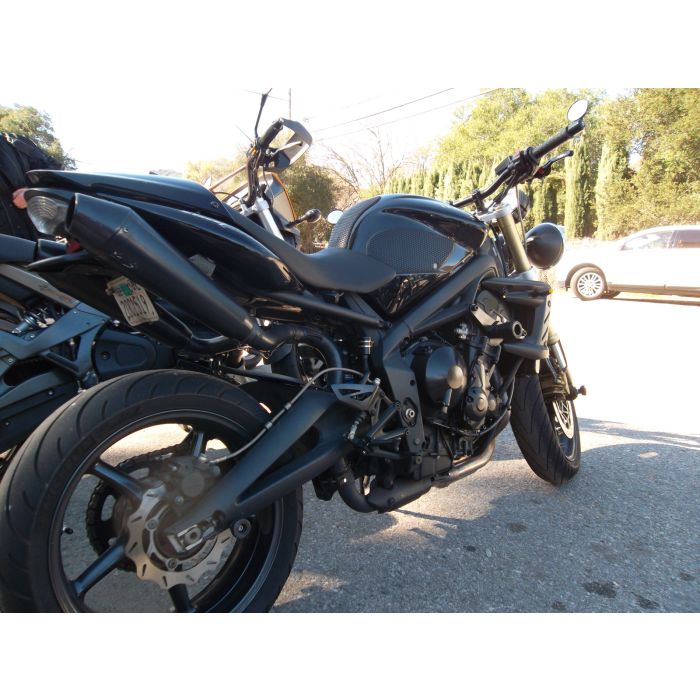 Techspec 62-0049-SS Snake Skin Tank Grips (Triumph Daytona 675 2006-2012 / Street Triple 2009-2012, Dave Moss Design)