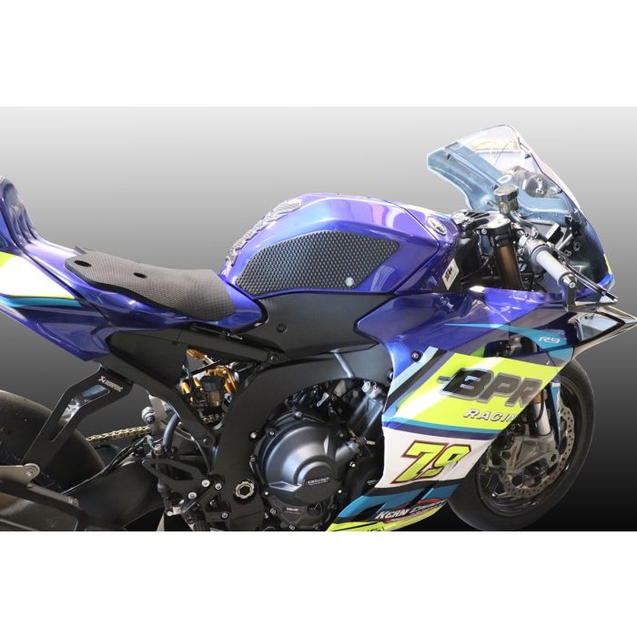 Techspec 62-4033-SS Snake Skin Tank Grips (Yamaha R9 2025+)