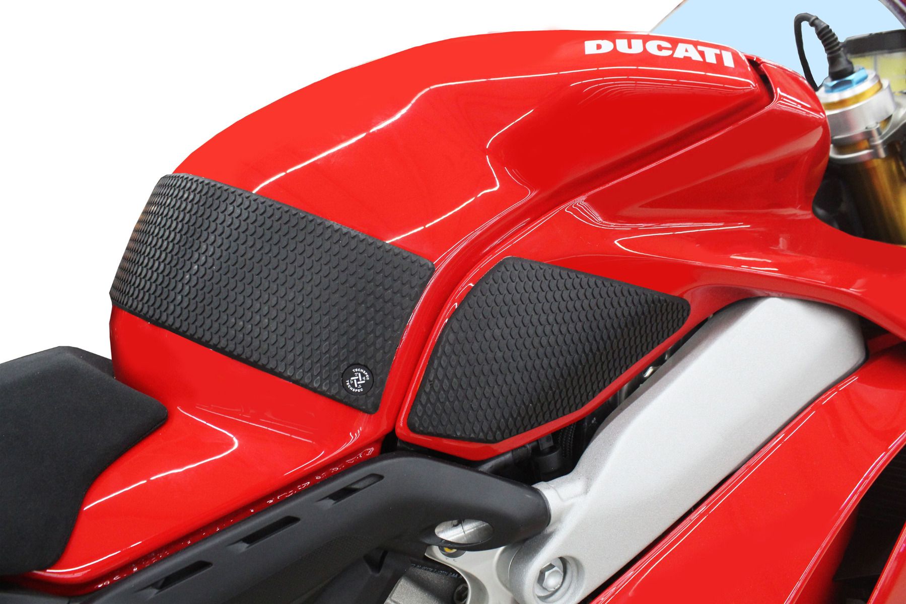 TechSpec 2018+ Ducati V4S Snake Skin Tank Grips