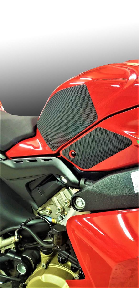 TechSpec 2018+ Ducati V4 Snake Skin Tank Grips