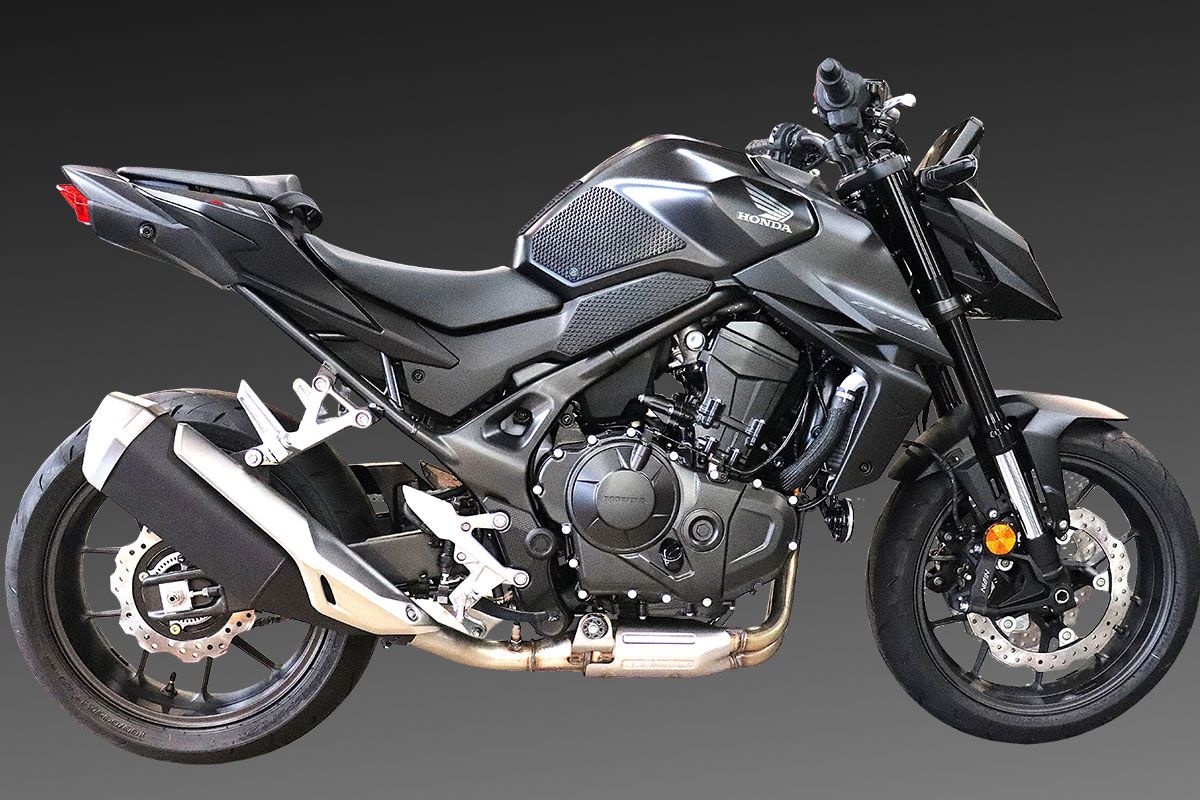 Techspec 62-2041-SS Snake Skin Tank Grips (Honda CB750 Hornet 2025+)