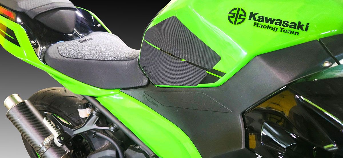 Techspec 62-2529-XL2 XL2 Tank Grips Kawasaki Ninja 400 (2017+) & 500 (2024+)