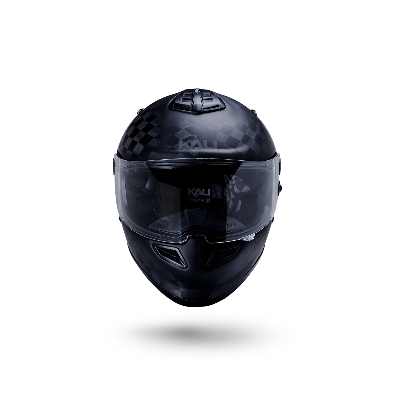catalyst motorcycle helmets Kali Catalyst 2.0 Solid Matte Carbon Full Face Motorcycle Helmet