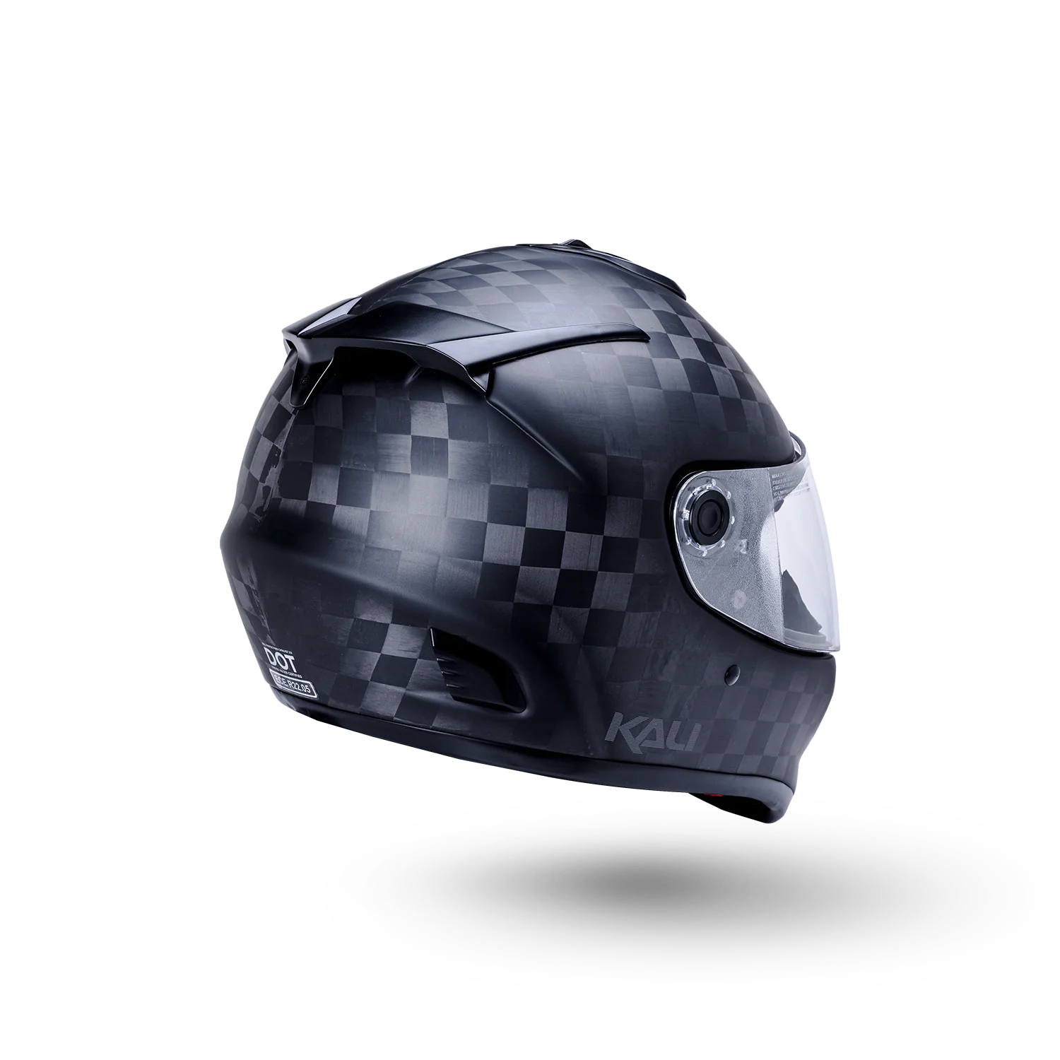 Kali Catalyst 2.0 Solid Matte Carbon Full Face Motorcycle Helmet