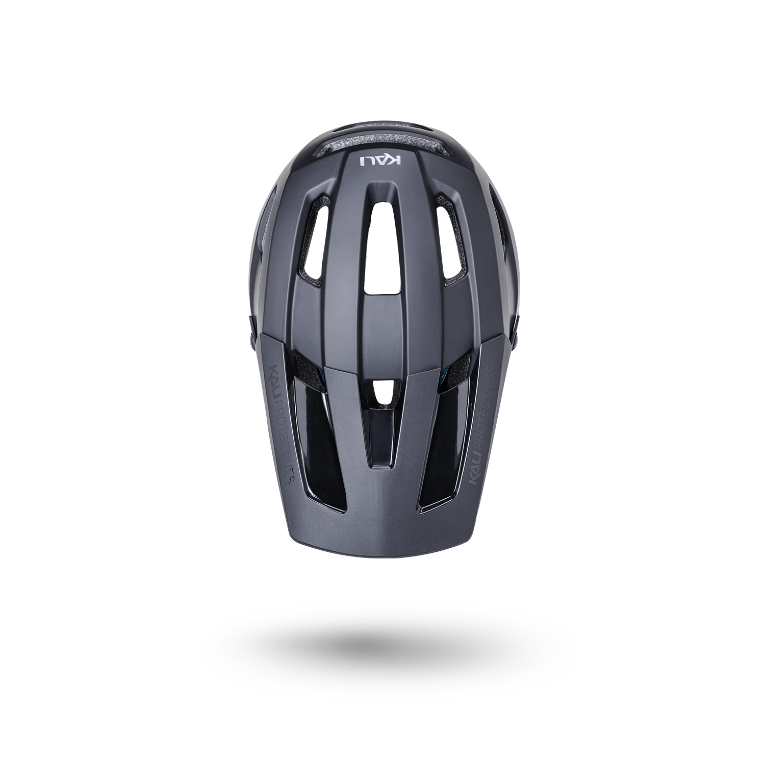 kali downhill helm Kali DH Invader 2.0 Solid Matte / Gloss Black Bicycle Helmet