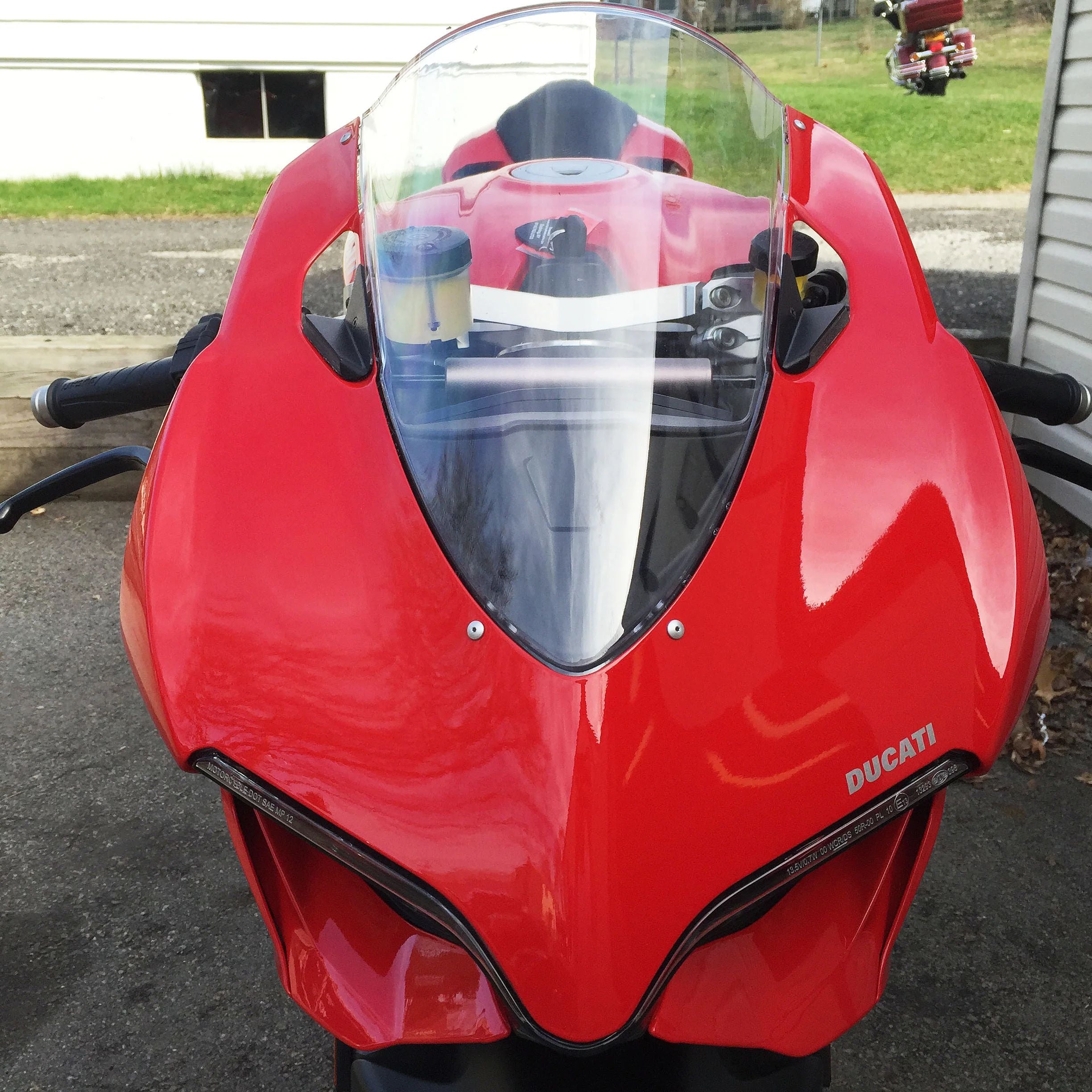 NRC 2013 - 2015 Ducati 899 Panigale Mirror Block Off Turn Signals