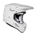 Just 1 J22F Gloss White / Solid Black Helmet (2 Colors)