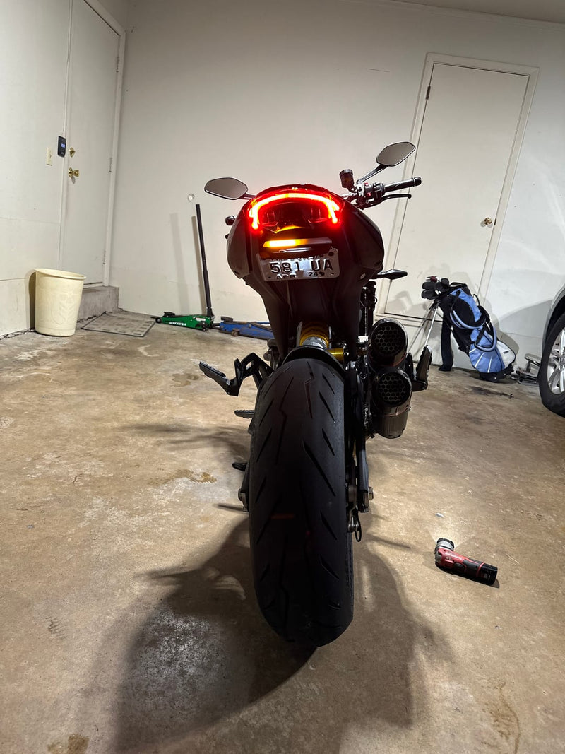NRC Ducati Monster 937 LED Turn Signal Lights & Fender Eliminator
