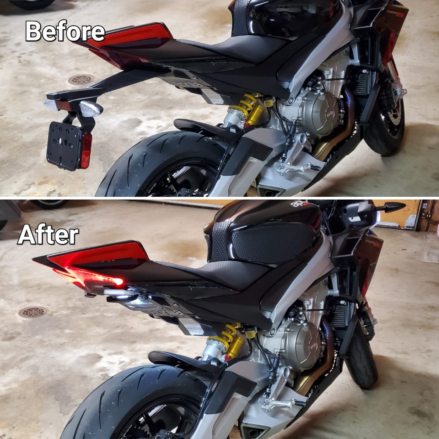 NRC 2021+ Aprilia RS 660 Tuono 660 Fender Eliminator