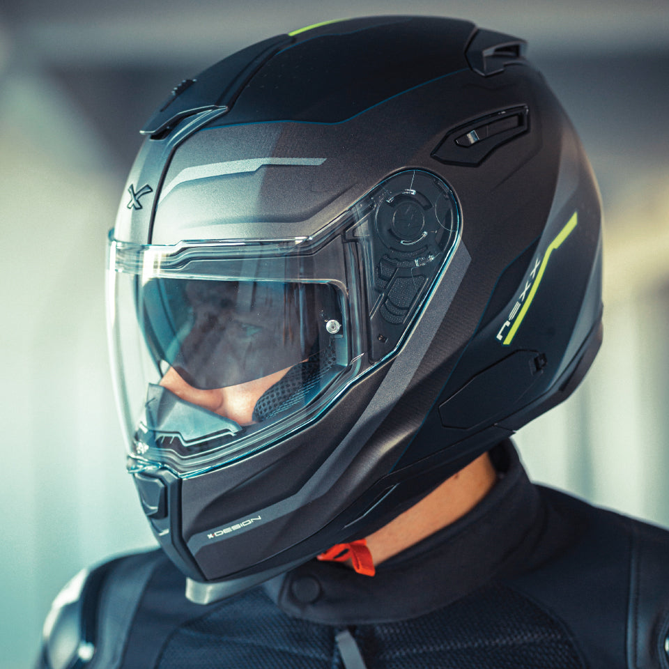 ca 100 motorcycle helmet Nexx SX100 Superspeed Black Helmet, size: XS