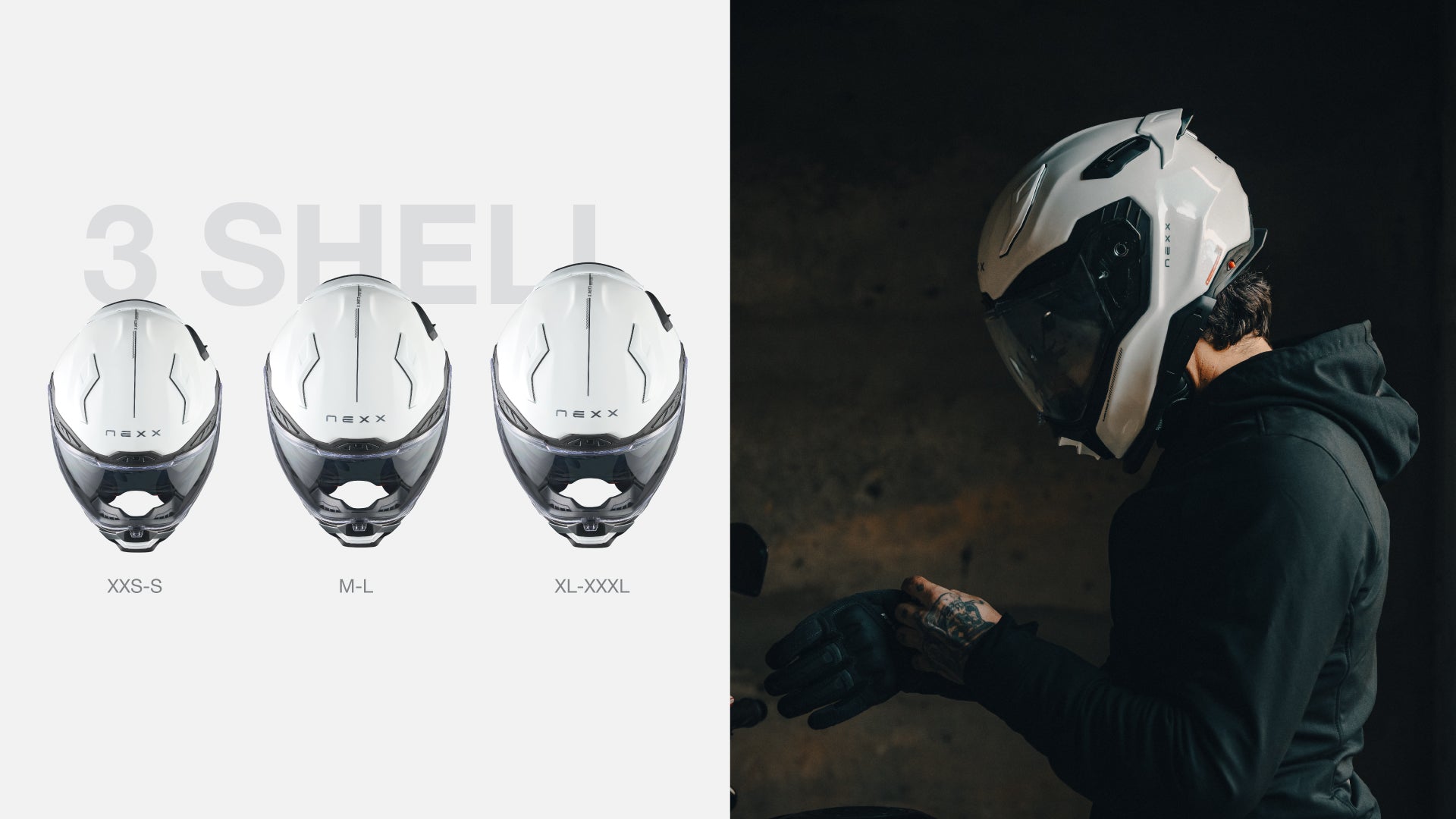 NEXX X.WST3 Fluence Helmet (3 Colors)