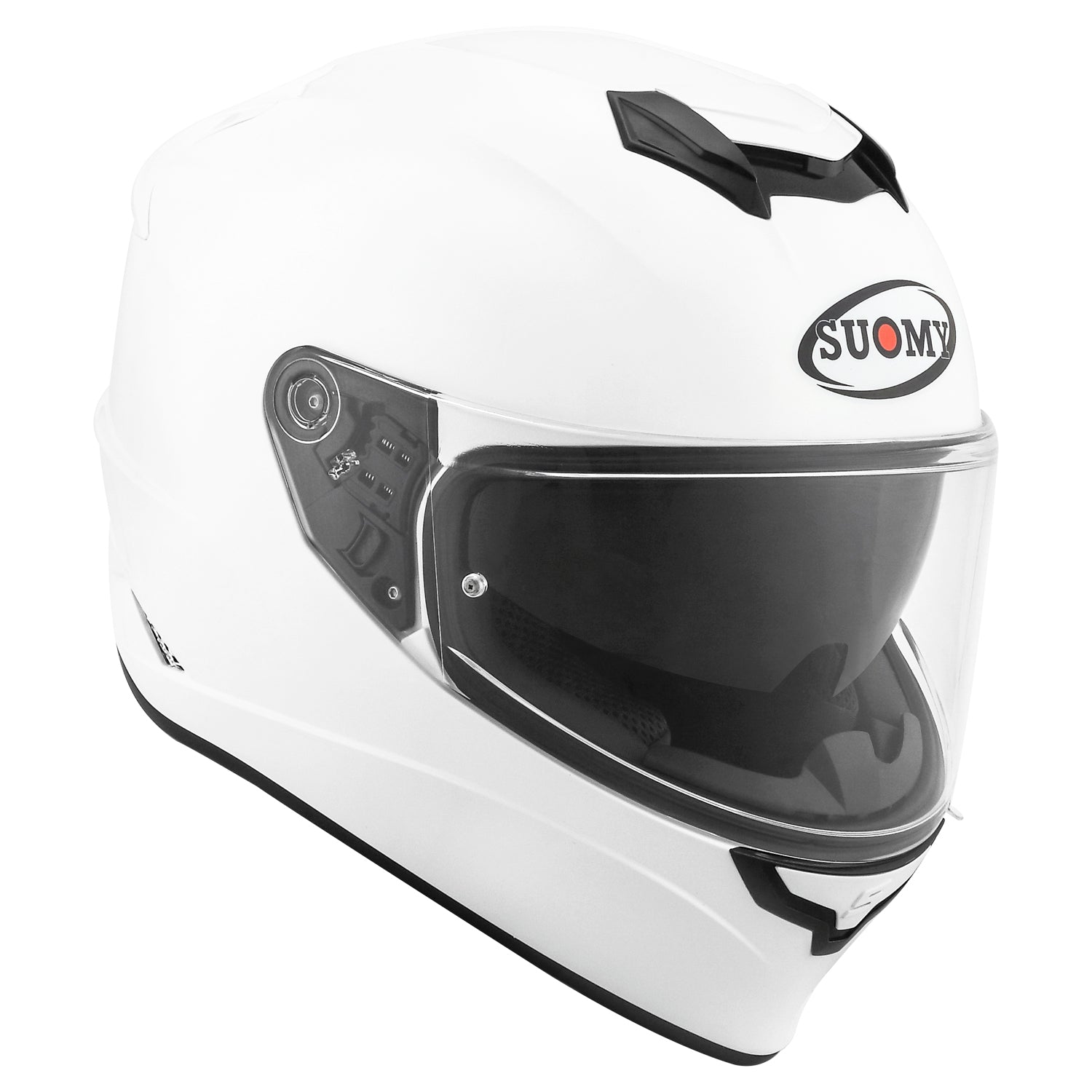 Suomy Stellar Solid White Helmet