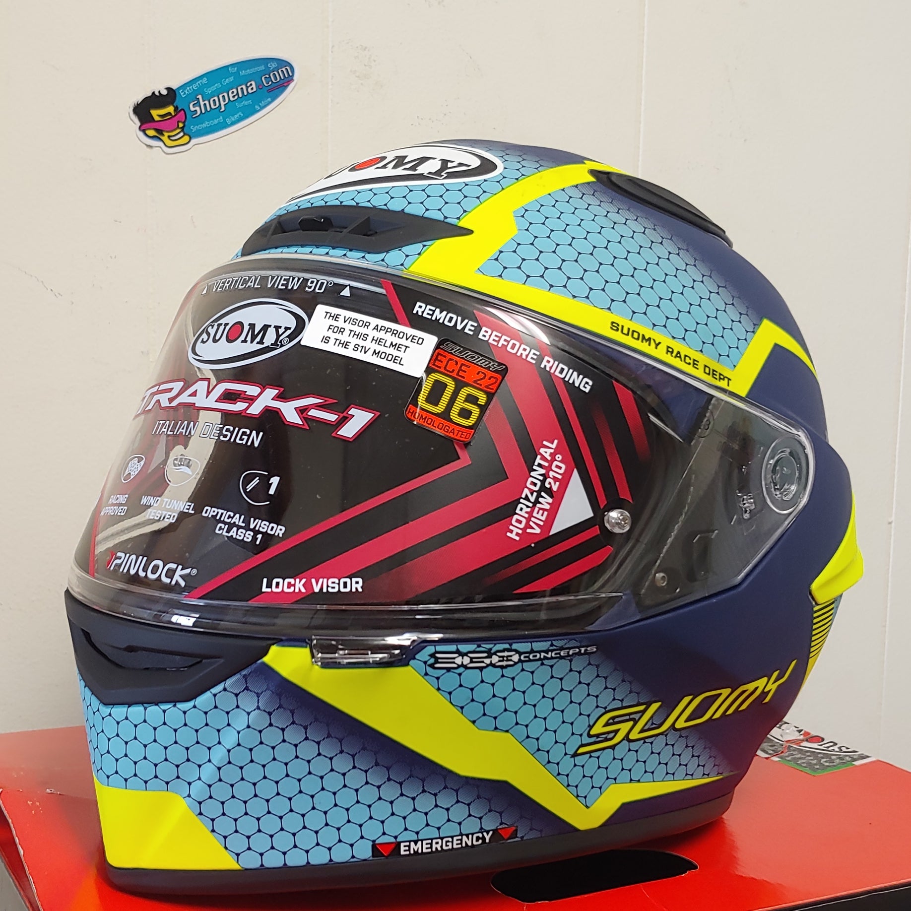 Suomy Track-1 Reaction Helmet