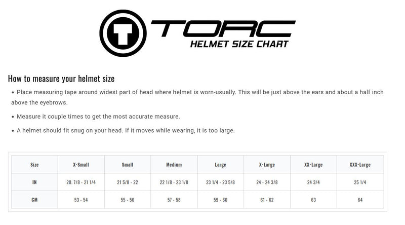 Torc T-50 Fastlane 3/4 Face Retro Motorcycle Helmet