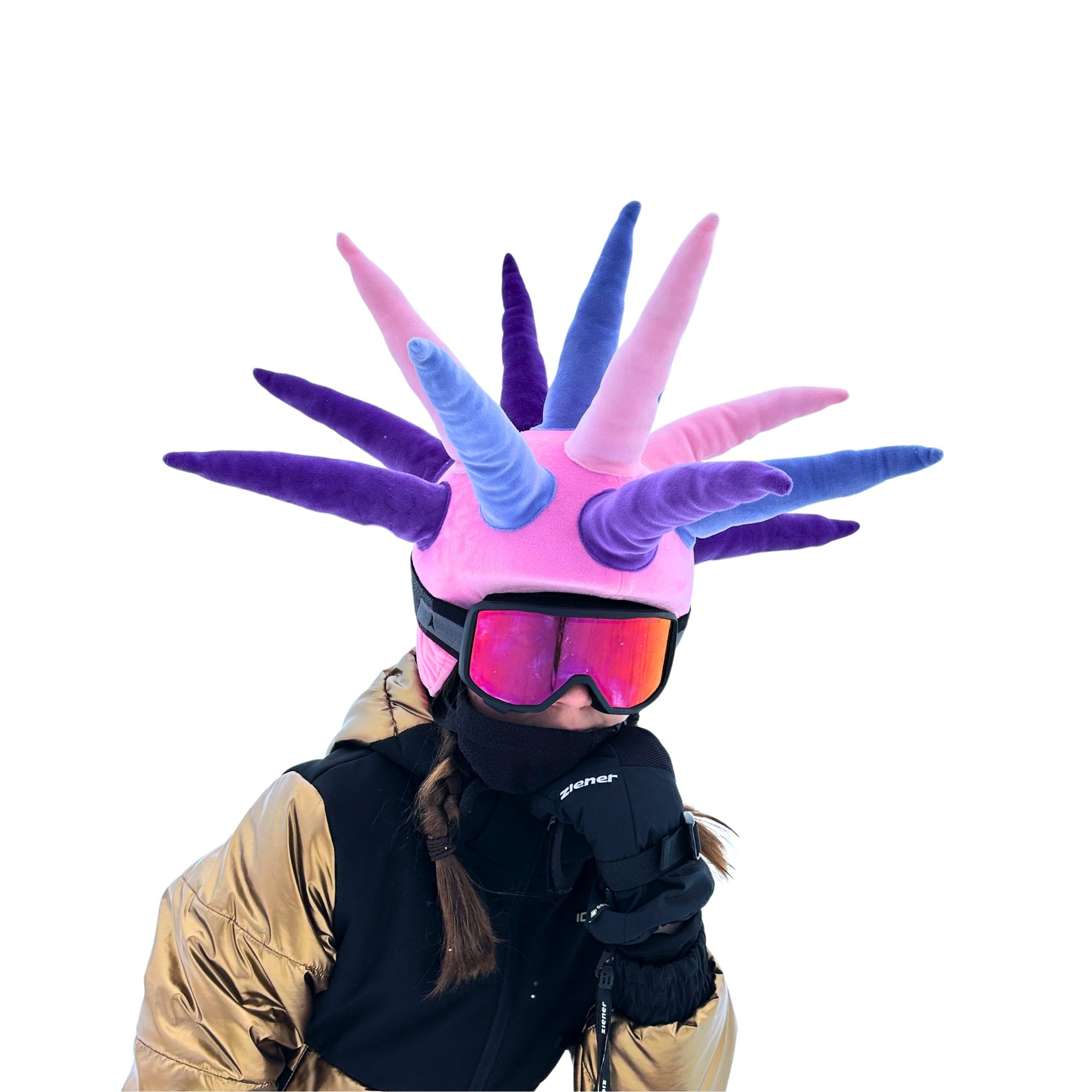 Coolcasc Velvet Spike Helmet Cover