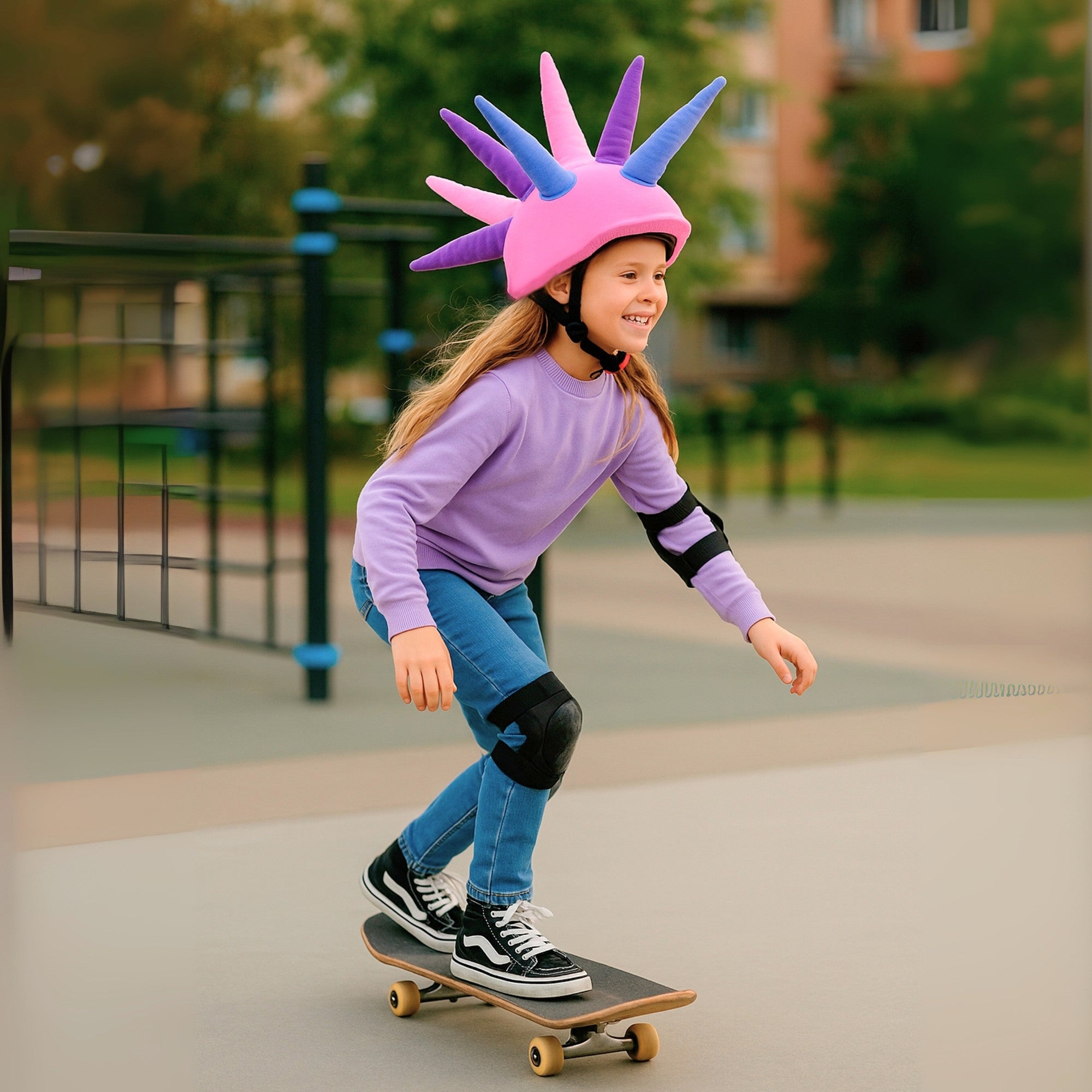Coolcasc Velvet Spike Helmet Cover