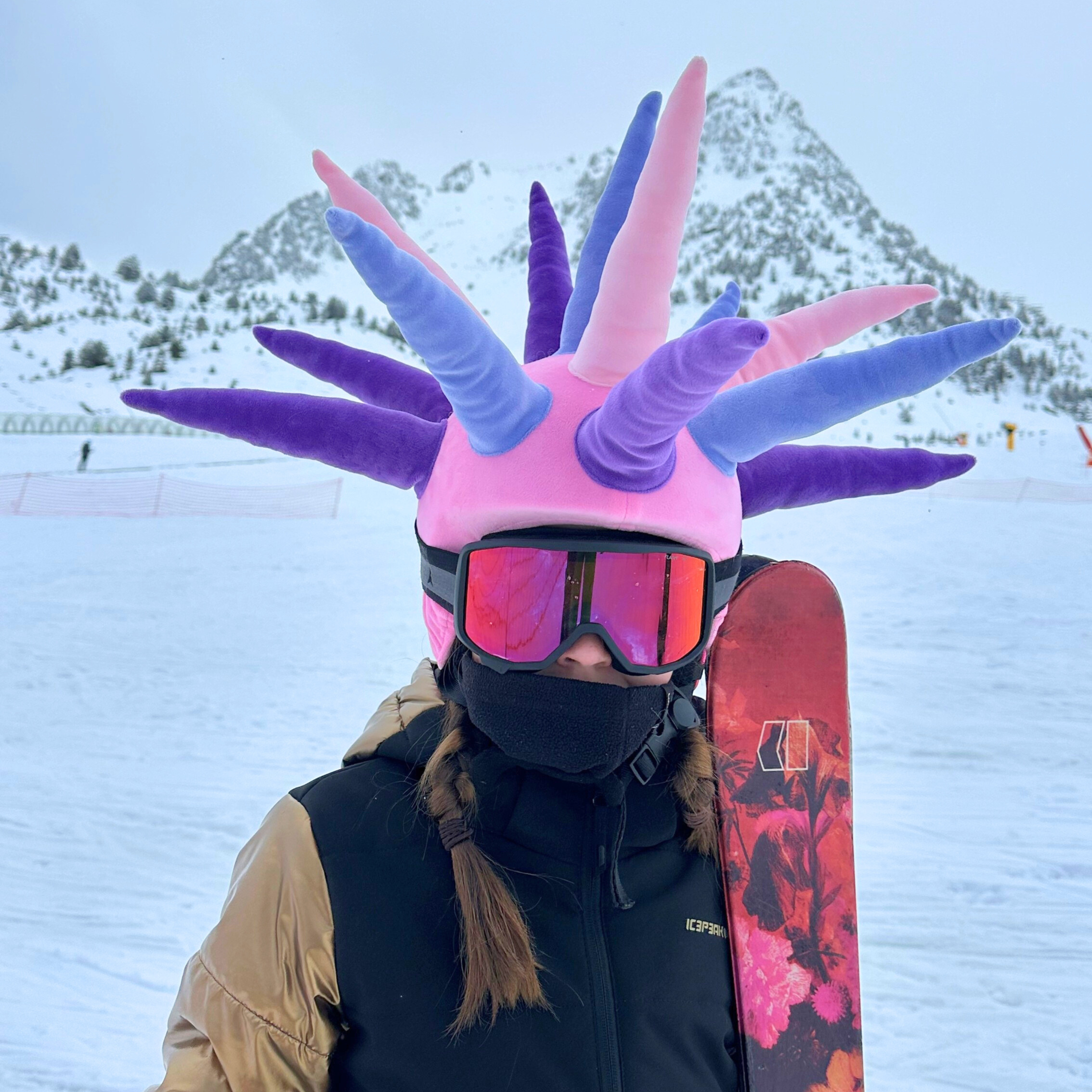 Coolcasc Velvet Spike Helmet Cover
