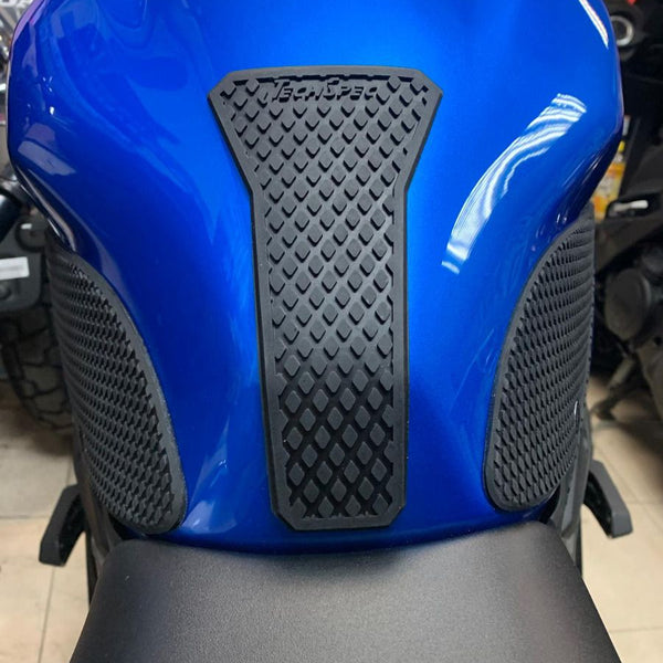 セレクト TechSpec 2020+ Kawasaki ZX-25R Snake Skin Tank Grips