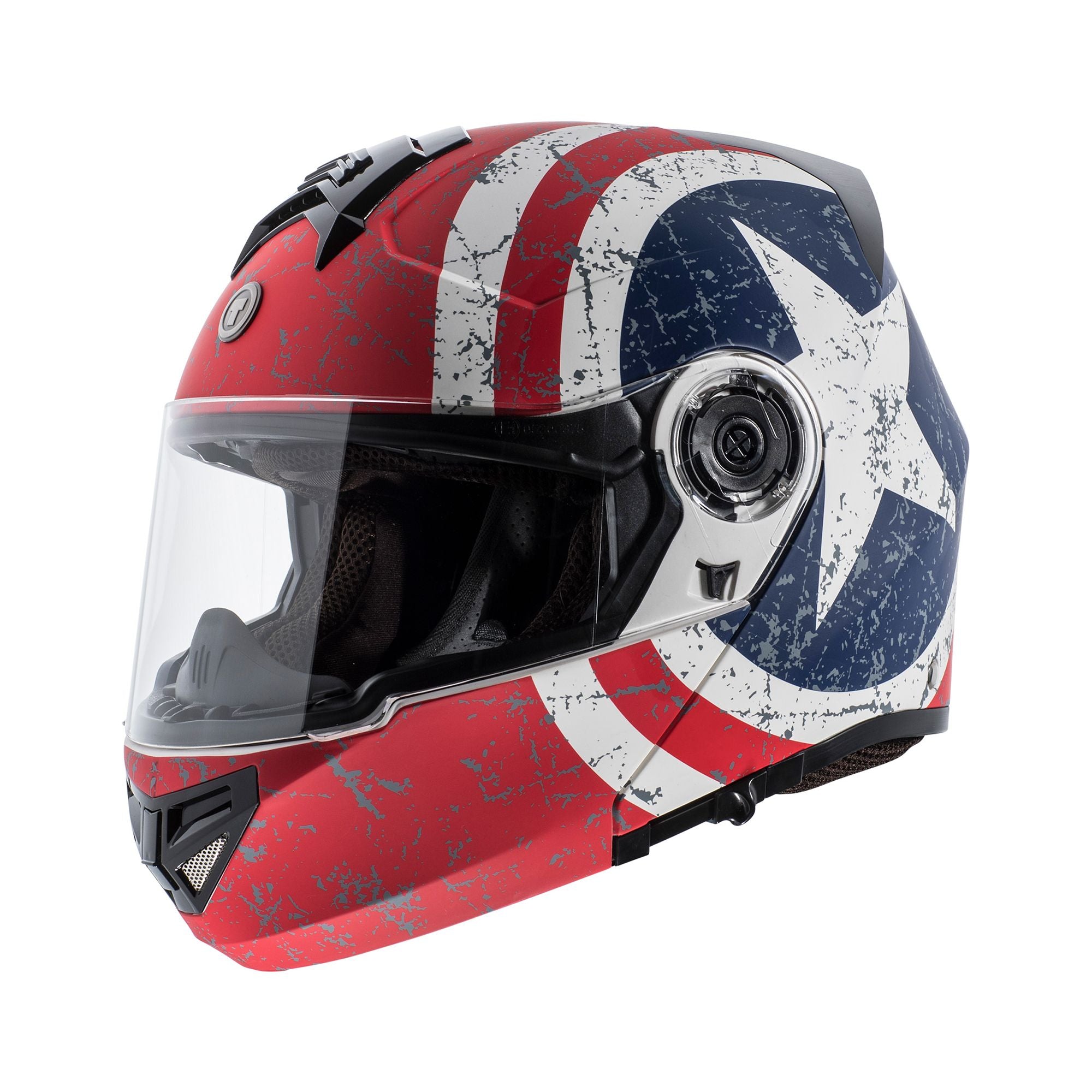Torc T-27B Full Face Modular Avenger Bluetooth Motorcycle Helmet (5 Colors)