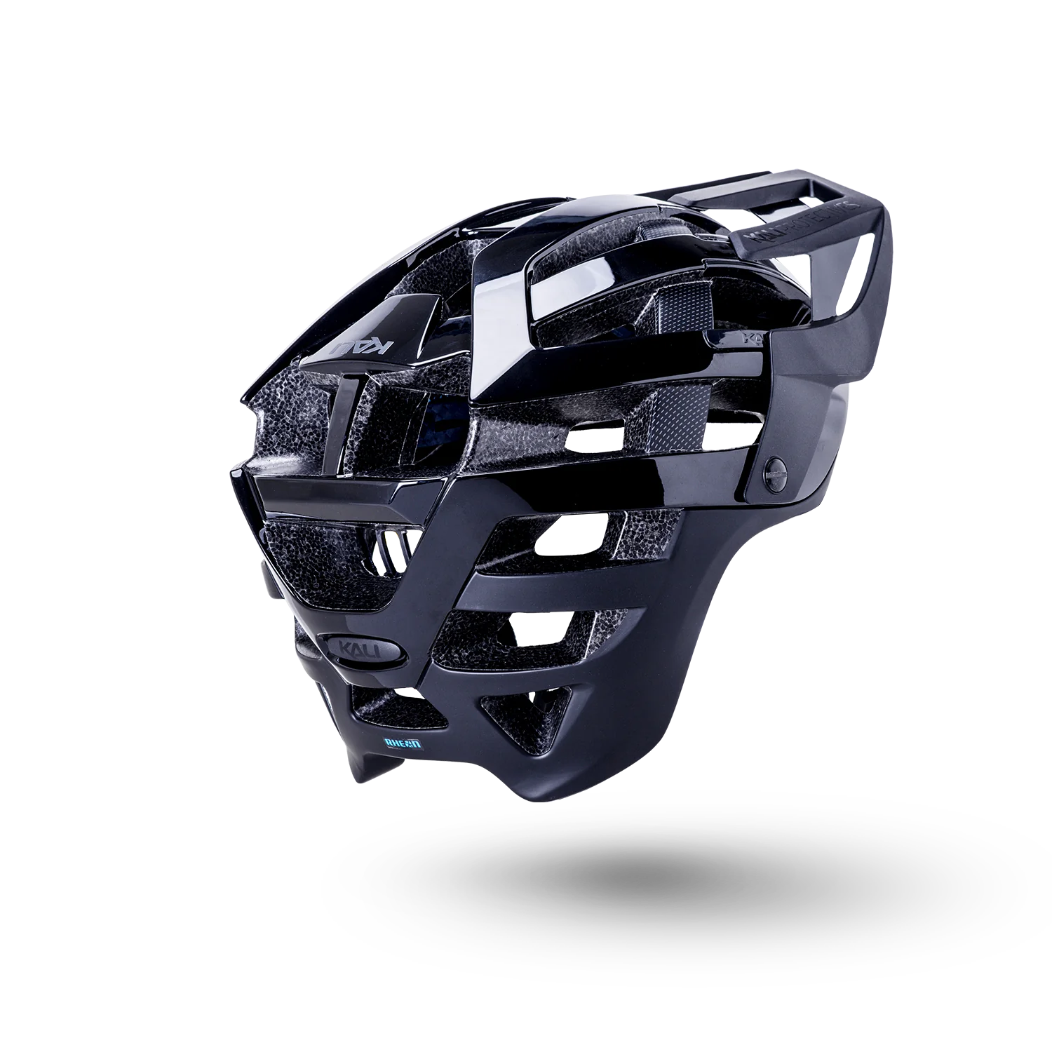 Kali Interceptor 2.0 Solid Matte / Gloss Black Bicycle Helmet