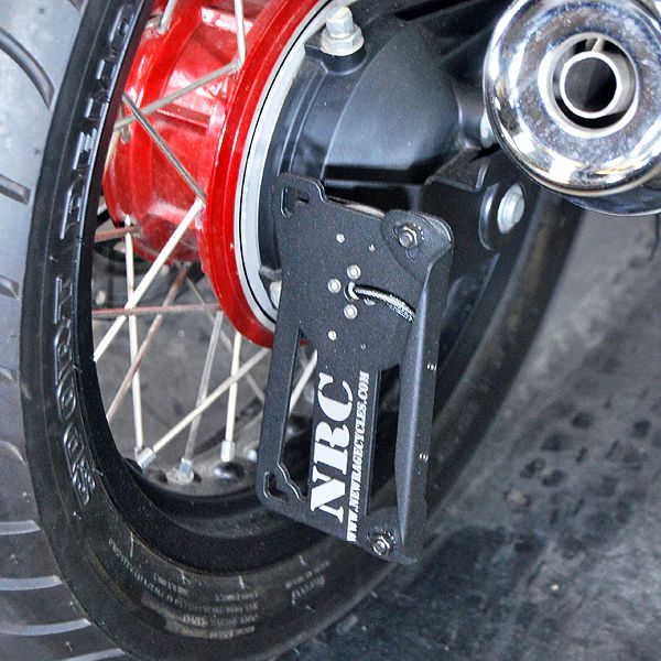 NRC 2013 - 2020 Moto Guzzi V7 Side Mount License Plate